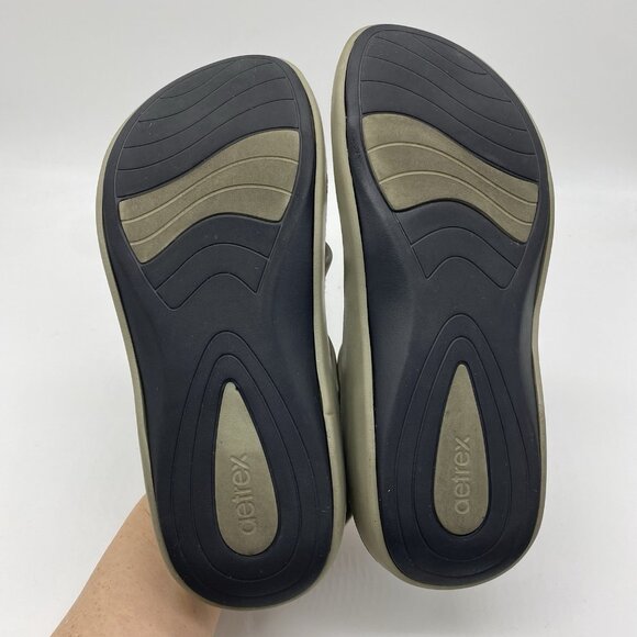 Aetrex Jillian Sport Sandals Womens 8 Water Friendly Orthotic Adjustable Straps - Picture 11 of 11